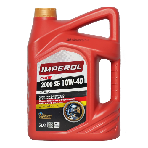 Imperol Semi Synthetic Engine Oil Core 2000 SG 10W-40